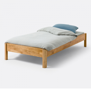 Кровать с основанием ZULDA 1-сп  90 x 190 см бежевый