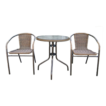 Комплект мебели Асоль LRC-02/LRT02-D60 Light Brown (2+1)