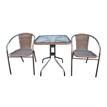 Комплект мебели Асоль LRC-02/LRT03-60x60 Light Brown (2+1)