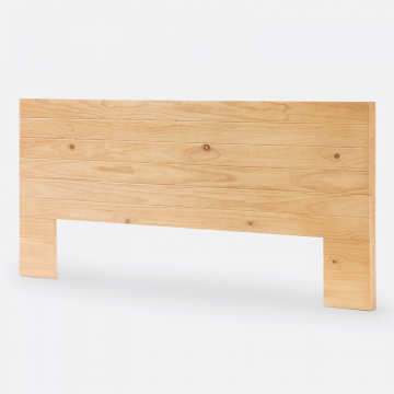 Кроватное изголовье из шлифованного массива сосны Jalun  160 см бежевый