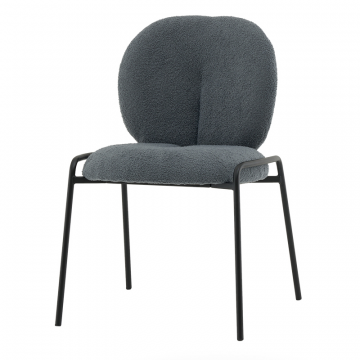 Стул Моллек букле темно-серый