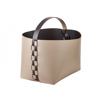 Корзина Helena с ручкой 35x30xН26 (04-Cappuccino, TS30)