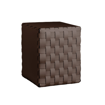Пуф Bottega 35x35xH40 (06-Chocolate, TS30)