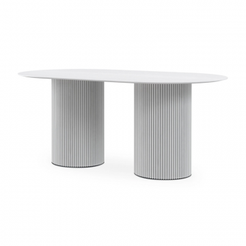 Стол обеденный овальный Mono Stripe 180х100 947924