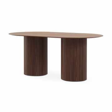 Стол обеденный овальный Mono Stripe 180х100 947944