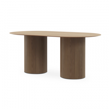 Стол обеденный овальный Mono Stripe 180х100 947930