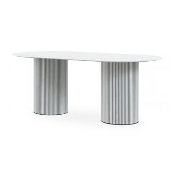 Стол обеденный овальный Mono Stripe 200х100 947938