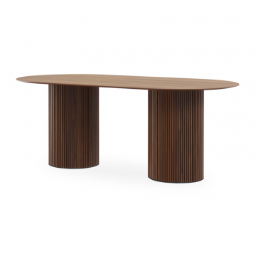 Стол обеденный овальный Mono Stripe 200х100 947946