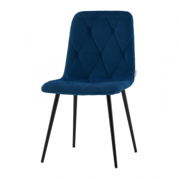 Стул Одди Diamond велюр синий