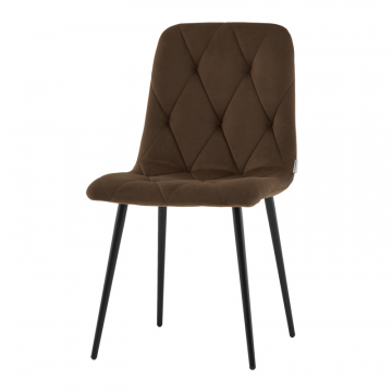 Стул Одди Diamond велюр коричневый