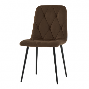 Стул Одди Diamond велюр коричневый