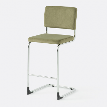 Консольный барный стул высотой 75 см Sarva  единый размер зеленый