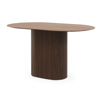 Стол обеденный овальный Mono Stripe 140х85 948119