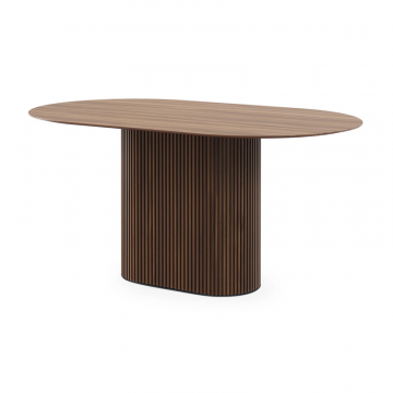 Стол обеденный овальный Mono Stripe 160х95 948124