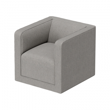 Кресло Cube (капучино, твид)