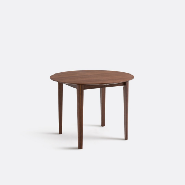 Раздвижной стол отделанный ореховым шпоном от 4 до 8 персон Tioga  8 персоны каштановый