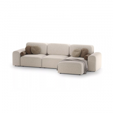 Диван Парма трехместный модульный угловой Soul 000