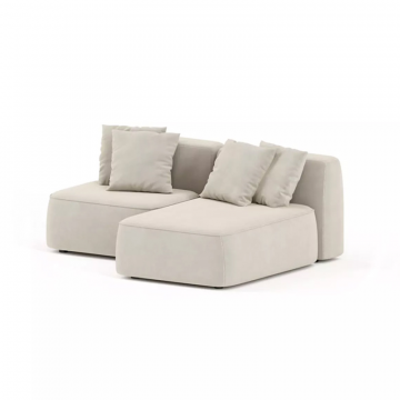 Норд двухмодульный угловой без подлокотников Тедди 005