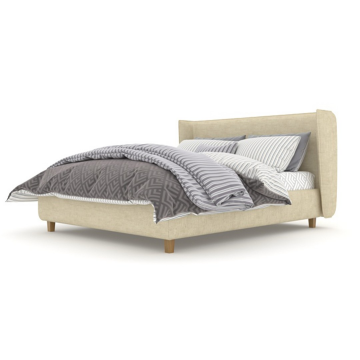 Кровать Стокгольм Box High с подъемным механизмом 200х200 в 4 категории ткани