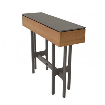 Консольный стол Bridge 100, шпон дуба