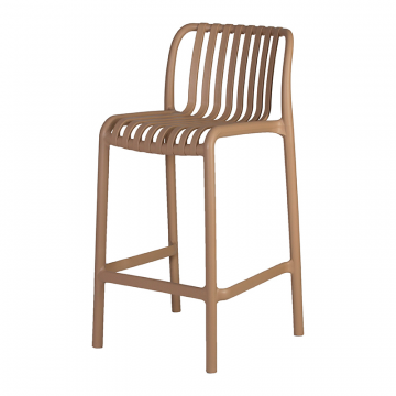 Стул полубарный DOBRIN CHLOE, бежевый (GR-03)