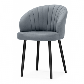 Стул на металлокаркасе Бэнбу marseille 11 / черный