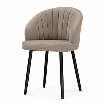 Стул на металлокаркасе Бэнбу marseille 16 / черный