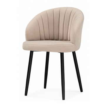 Стул на металлокаркасе Бэнбу marseille 13 / черный