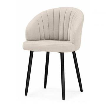 Стул на металлокаркасе Бэнбу крутящийся marseille 2 данс / черный