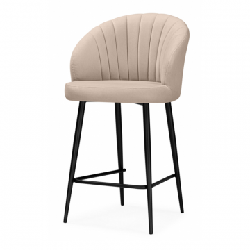 Полубарный стул Бэнбу marseille 13 / черный