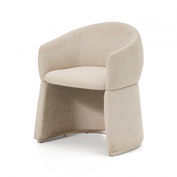 Стул Bosca из бежевой синели