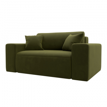 Кресло Лига-036 НПБ, Зеленый, Микровельвет