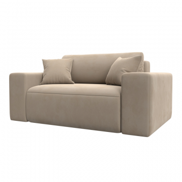 Кресло Лига-036 НПБ, SEVEN 729 бежевый, Велюр