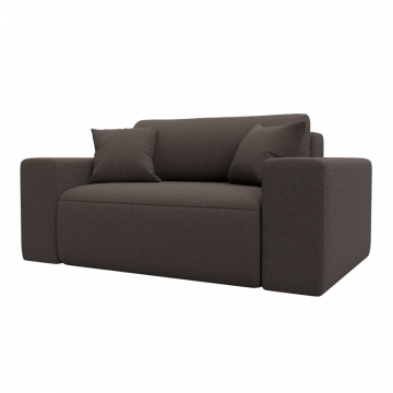 Кресло Лига-036 НПБ, Амур 05 коричневый, Рогожка