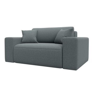 Кресло Лига-036 НПБ, Амур 07 серый, Рогожка