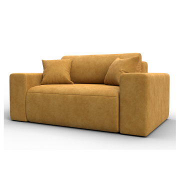 Кресло Лига-036 НПБ, BRUT 10 желтый, Велюр