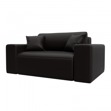 Кресло Лига-036 НПБ, GRIFON 12 коричневый, Экокожа