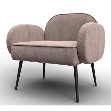 Кресло Лига-086, TOWER 05 бежевый, Велюр