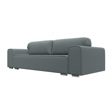 Диван прямой Лига-029 Серый, Рогожка