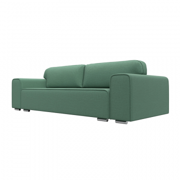 Диван прямой Лига-029 Зеленый, Рогожка