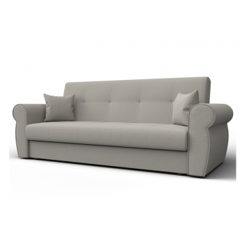 Диван-книжка Лига-019, Амур 02 бежевый, Рогожка