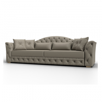 Диван прямой Артис, GRIFON 04 бежевый, Экокожа