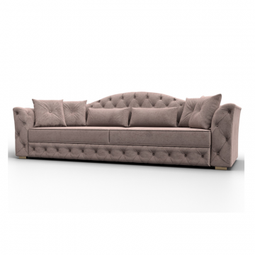 Диван прямой Артис, TOWER 05 бежевый, Велюр