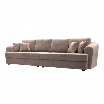 Диван прямой Милтон, TOWER 05 бежевый, Велюр