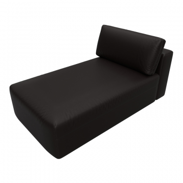 Модуль канапе Лига-060 НПБ, GRIFON 12 коричневый, Экокожа