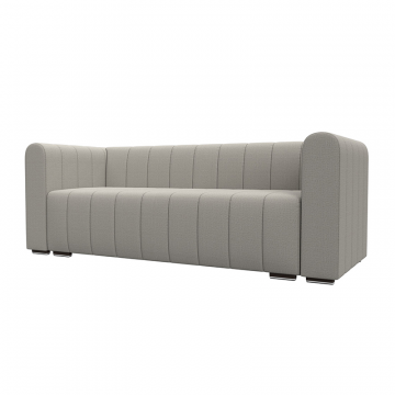 Диван прямой Лига-073 Бежевый, Рогожка