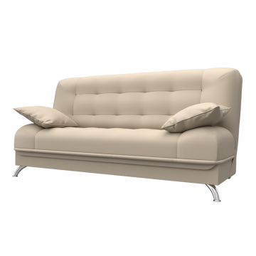 Диван-книжка Анна, Бежевый, Экокожа