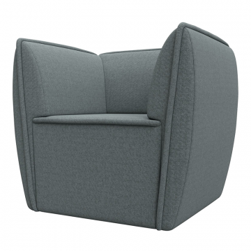 Кресло Бергамо Серый, Рогожка