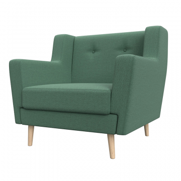 Кресло Брайтон Зеленый, Рогожка