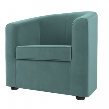 Кресло Норден Бирюзовый, Велюр
